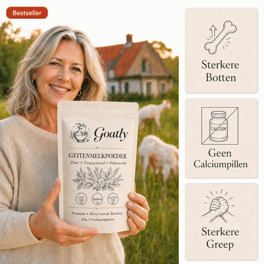 Goatly Goat's Milk Powder for Strong Bones 50+
